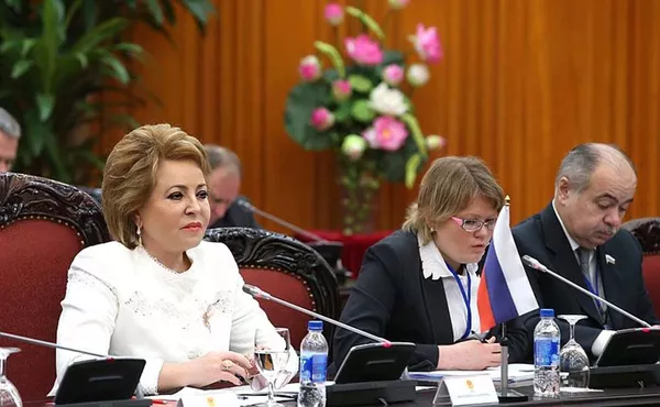 Chủ tịch Quốc hội Việt Nam Nguyễn Thị Kim Ngân tiếp bà Valentina Matvienko Chủ tịch Quốc hội Việt Nam Nguyễn Thị Kim Ngân tiếp bà Valentina Matvienko - Sputnik Việt Nam