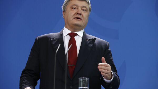 Tổng thống Ukraine Petr Poroshenko - Sputnik Việt Nam