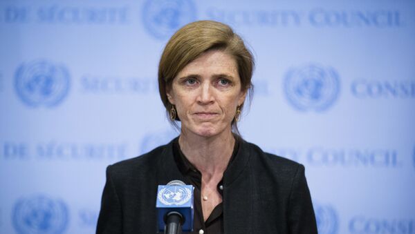 Cựu Đại sứ Mỹ tại Liên Hợp Quốc Samantha Power - Sputnik Việt Nam