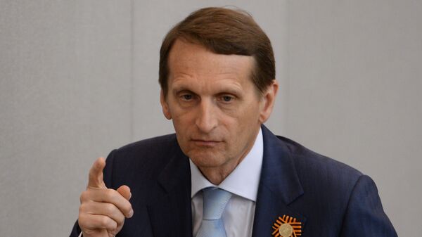 Chủ tịch Quốc hội Nga Sergei Naryshkin - Sputnik Việt Nam