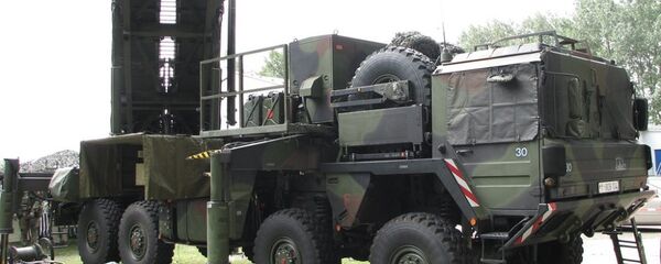 Tổ hợp tên lửa phòng không Patriot của Mỹ Tổ hợp tên lửa phòng không Patriot của Mỹ - Sputnik Việt Nam