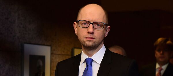 Thủ tướng Ukraina Arseny Yatsenyuk - Sputnik Việt Nam