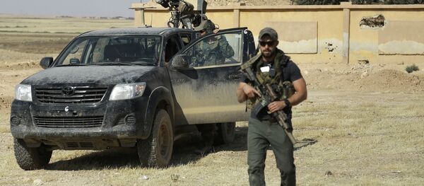 lực lượng mỹ ở gần Raqqa - Sputnik Việt Nam