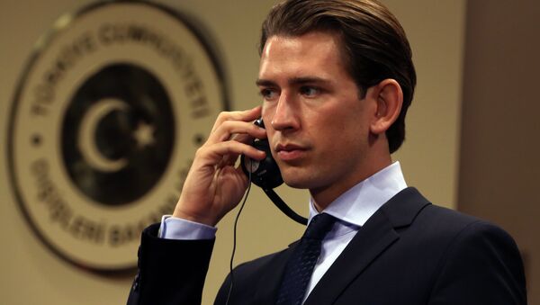 Ngoại trưởng Áo Sebastian Kurz - Sputnik Việt Nam