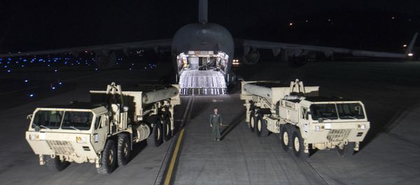 Mỹ bắt đầu việc triển khai hệ thống phòng thủ tên lửa THAAD ở Hàn Quốc - Sputnik Việt Nam