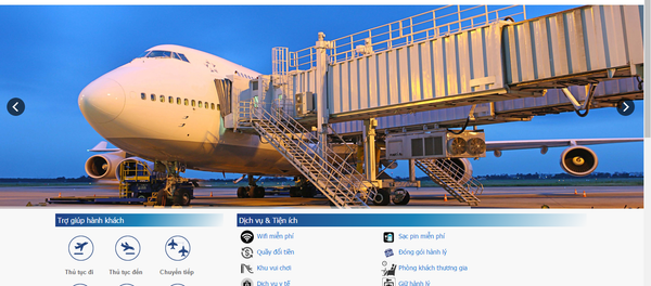 website sân bay Tân Sơn Nhất - Sputnik Việt Nam