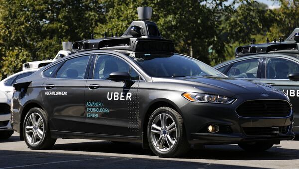 xe hơi không người lái Uber - Sputnik Việt Nam