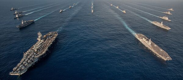 Mỹ có kế hoạch tăng cường sức mạnh vượt trội về hải quân và duy trì thường xuyên hai cụm tác chiến tàu sân bay ở châu Á do tình hình phức tạp ở Biển Đông - Sputnik Việt Nam