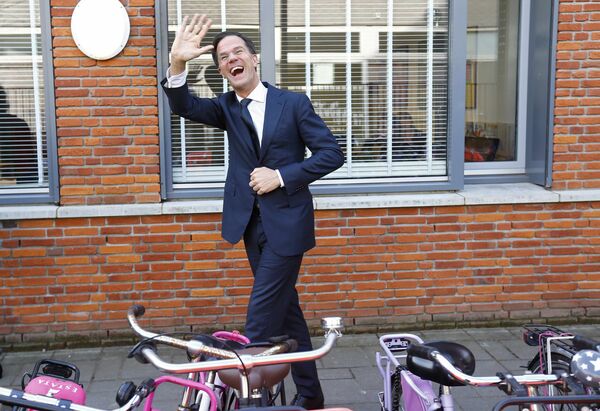 Thủ tướng Hà Lan Mark Rutte  - Sputnik Việt Nam
