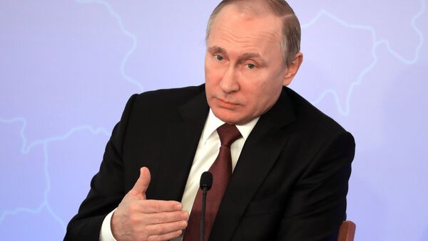 Tổng thống Nga Vladimir Putin - Sputnik Việt Nam