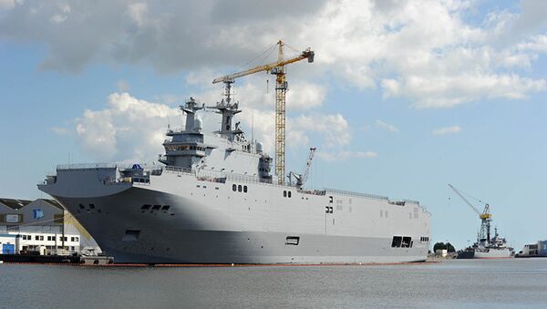 Tàu sân bay trực thăng lớp Mistral - Sputnik Việt Nam