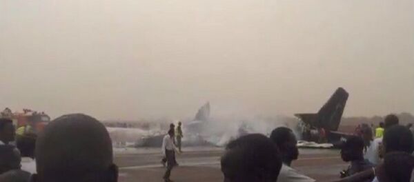 Máy bay rơi ở phi trường Nam Sudan, có nạn nhân - Sputnik Việt Nam