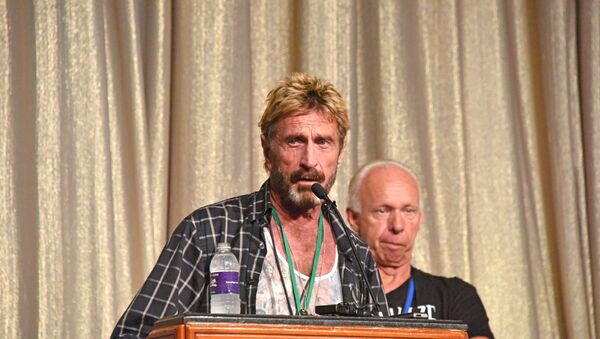 John McAfee - Sputnik Việt Nam