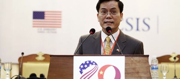 Thứ trưởng Bộ Ngoại giao Hà Kim Ngọc tại một hội thảo quốc tế về quan hệ Việt - Mỹ tổ chức tại Hà Nội tháng 1-2015 Thứ trưởng Bộ Ngoại giao Hà Kim Ngọc tại một hội thảo quốc tế về quan hệ Việt - Mỹ tổ chức tại Hà Nội tháng 1-2015 - Sputnik Việt Nam