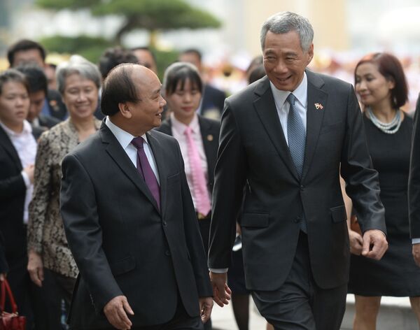 Thủ tướng Singapore Lý Hiển Long thăm Việt Nam - Sputnik Việt Nam