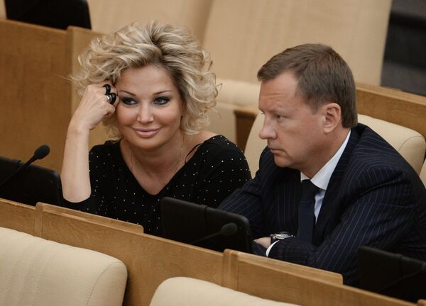 Denis Voronenkov và Maria Maksakova - Sputnik Việt Nam