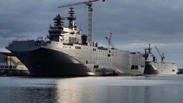 Mistral assault ships. file photo - Sputnik Việt Nam