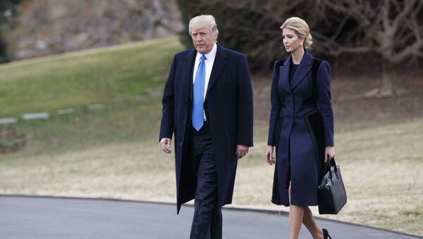 Donald và Ivanka Trump - Sputnik Việt Nam