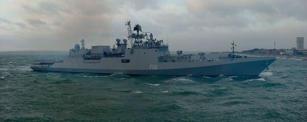 Tàu khu trục Tarkash của Hải quân Ấn Độ Tàu khu trục Tarkash của Hải quân Ấn Độ - Sputnik Việt Nam