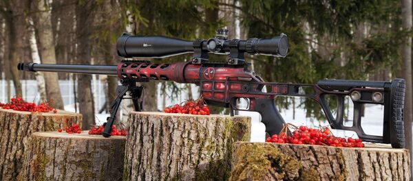 Un fusil de alta precisión Lobaev con diseño individual inspirado en cómics - Sputnik Việt Nam