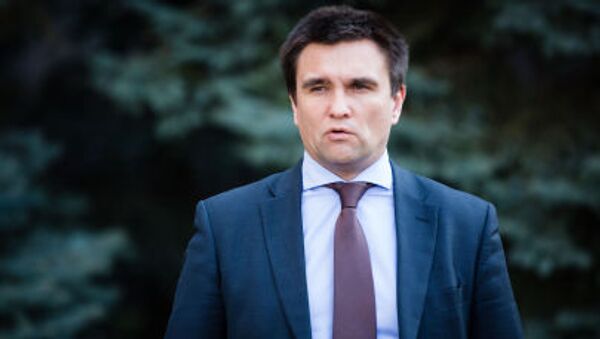 Ngoại trưởng Ukraina Pavel Klimkin - Sputnik Việt Nam