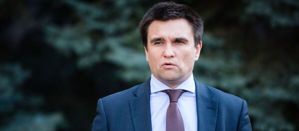 Ngoại trưởng Ukraina Pavel Klimkin Ngoại trưởng Ukraina Pavel Klimkin - Sputnik Việt Nam
