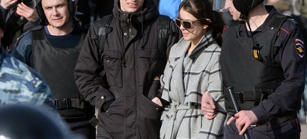 Cuộc biểu tình chống lại tham nhũng ở Matxcova - Sputnik Việt Nam