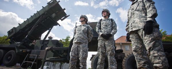 Tổ hợp tên lửa phòng không Patriot của Mỹ - Sputnik Việt Nam