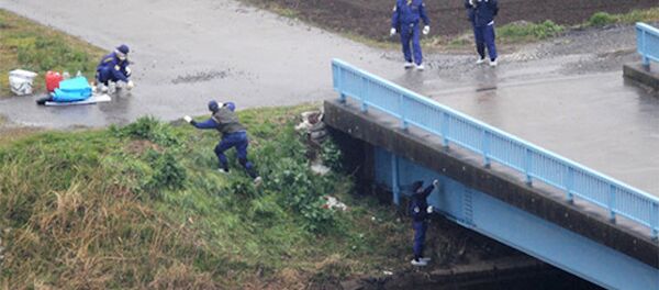 Các nhà điều tra tại hiện trường nơi phát hiện thi thể Lê Thị Nhật Linh - Sputnik Việt Nam