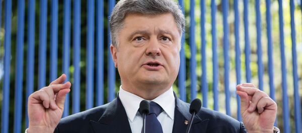 Tổng thống Ukraina Petro Poroshenko - Sputnik Việt Nam