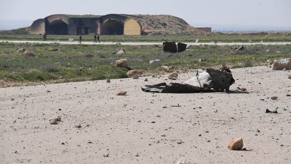 sân bay Shayrat, tỉnh Homs (Syria) - Sputnik Việt Nam