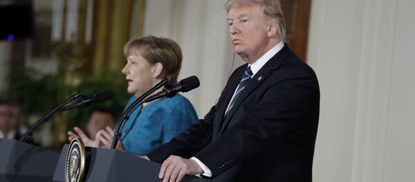 Bà Merkel va ông Trump Bà Merkel va ông Trump - Sputnik Việt Nam