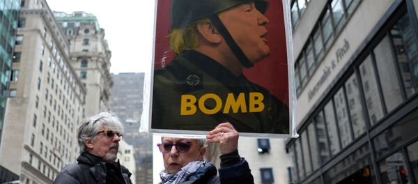 Các cuộc biểu tình chống lại cuộc tấn công tên lửa Syria Các cuộc biểu tình chống lại cuộc tấn công tên lửa Syria - Sputnik Việt Nam