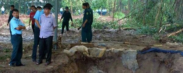 Hố chôn tập thể liệt sĩ vừa được phát hiện - Sputnik Việt Nam