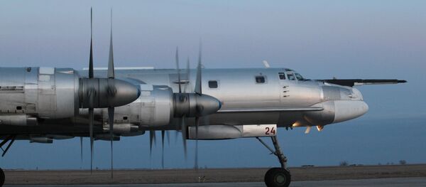 Máy bay ném bom mang tên lửa Tu-95MS của Nga - Sputnik Việt Nam