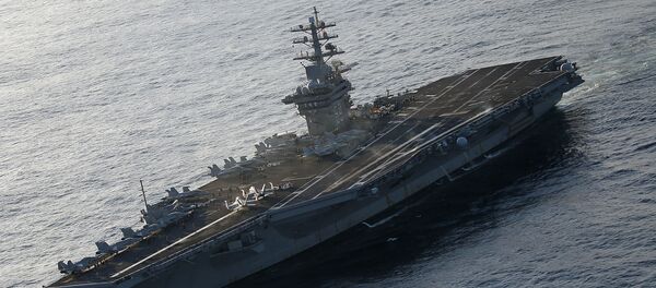 Американский авианосец Дуайт Эйзенхауэр - Sputnik Việt Nam