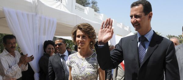 Asma và Bashar Assad Asma và Bashar Assad - Sputnik Việt Nam