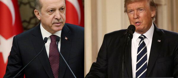 Turkish President Erdogan and US President Trump - Sputnik Việt Nam
