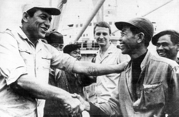 Cảng Hải Phòng, tàu Liên Xô, bom Mỹ - Sputnik Việt Nam