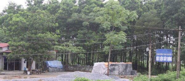 Công trình sai phạm xây dựng trái phép trên đất nông nghiệp tại xã Đồng Tâm đã được UBND TP.Hà Nội, UBND huyện Mỹ Đức chỉ đạo xử lý từ giữa năm 2015. - Sputnik Việt Nam