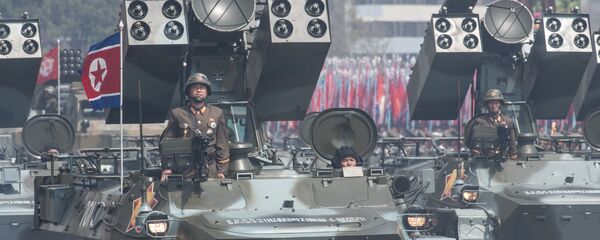 cuộc diễu hành quân sự ở Bình Nhưỡng - Sputnik Việt Nam