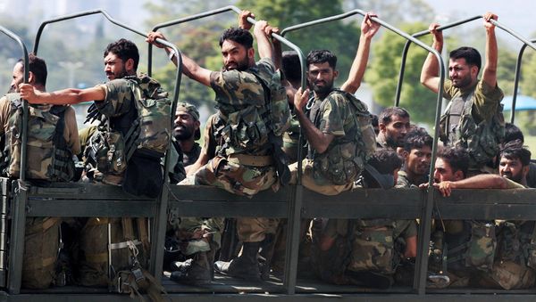 Những người lính Pakistan Những người lính Pakistan - Sputnik Việt Nam