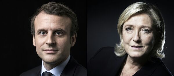 Marine Le Pen/ Emmanuel Macron - Sputnik Việt Nam