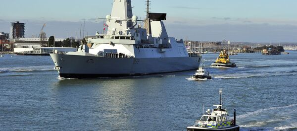 Tàu khu trục Daring của Hải quân Anh - Sputnik Việt Nam