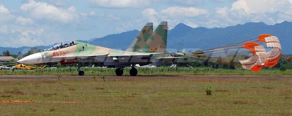 Chiến đấu cơ phản lực Su-30MK2 của Không quân Việt Nam - Sputnik Việt Nam