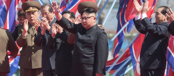 cuộc diễu hành quân sự ở Bình Nhưỡng - Sputnik Việt Nam