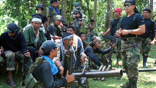 nhóm khủng bố  Abu Sayyaf - Sputnik Việt Nam