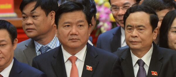 Ông Đinh La Thăng, Ủy viên Bộ Chính trị, Bí thư Thành ủy TP.HCM. - Sputnik Việt Nam