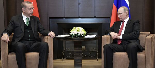 Vladimir Putin và Recep Tayyip Erdogan - Sputnik Việt Nam