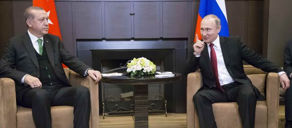 Vladimir Putin và Recep Tayyip Erdogan - Sputnik Việt Nam
